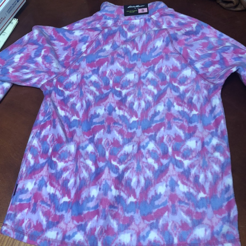 Eddie Bauer Polar Fleece 1/4 zip top - Picture 5 of 5